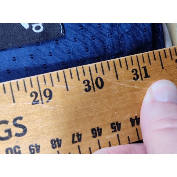 Vintage Michigan Wolverines Jersey Men's 2XL Blue #4 Adidas Jim Harbaugh - Picture 12 of 13